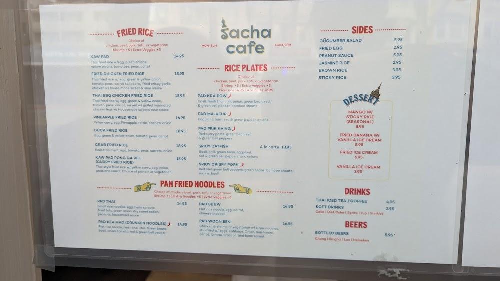 Racha Café Menu image 3